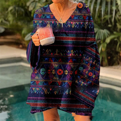 EasePrint™ V-Neck Sweater