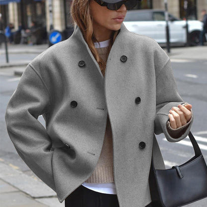 ClassicWarm Wool Overcoat
