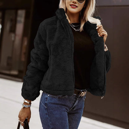 FurLuxe Zip Cardigan