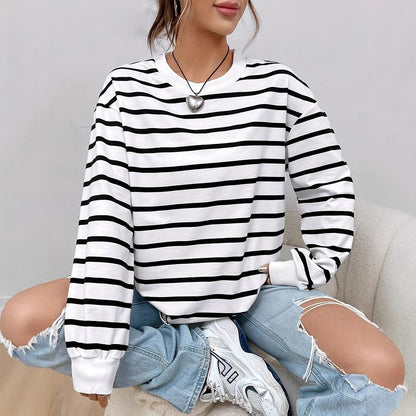 VintageEase Stripe Tee