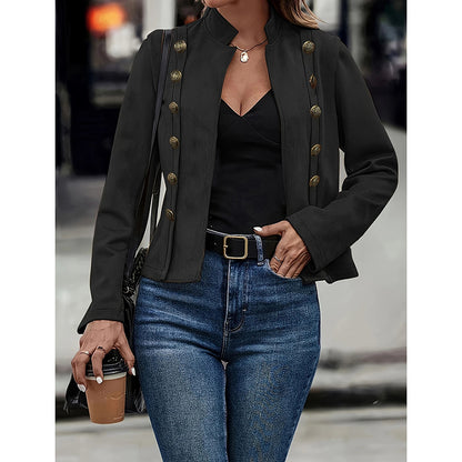 Suédelle Notch Blazer