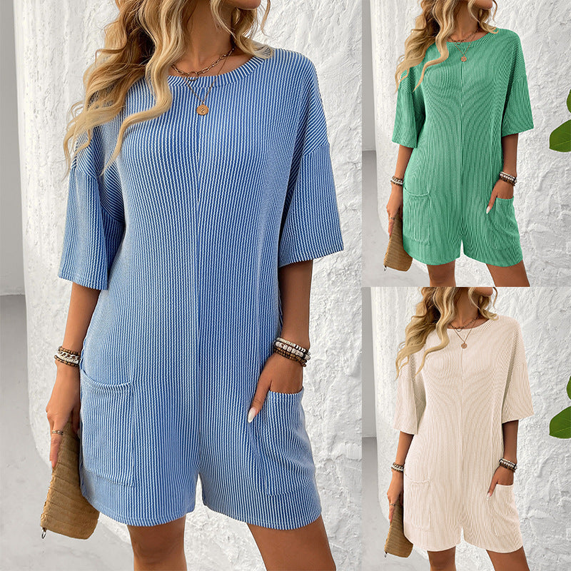 VioraEase™ Back-V Jumpsuit