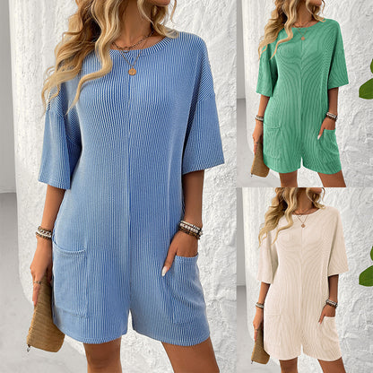 VioraEase™ Back-V Jumpsuit