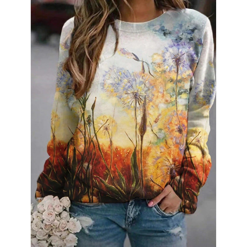BloomAura Floral Sweater
