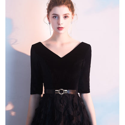 Obsidian Grace Gown