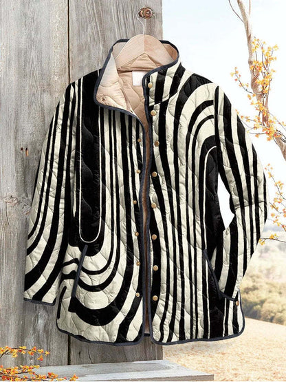 GeoChic Padded Cotton Coat