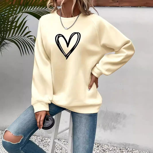 HeartBeat Round Neck Sweatshirt