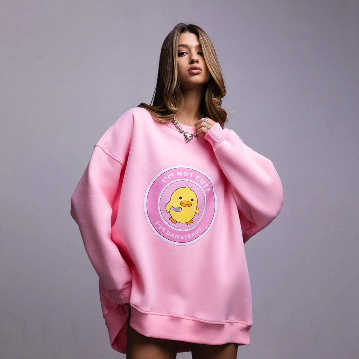 Golden Duck Charm Sweater