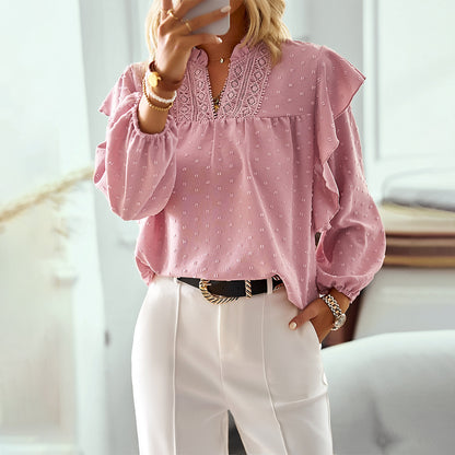 Lunairis Lace Flare Jacket
