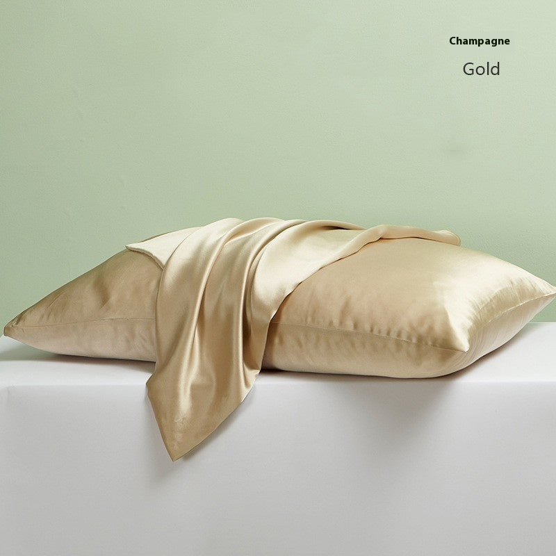 Silver Ion Glossy Silk Pillowcase