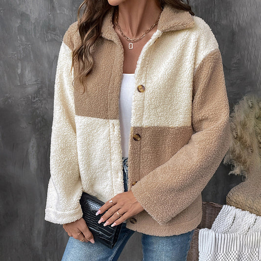 ColorBlend Lapel Casual Jacket