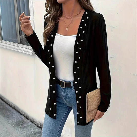 Opulisse Beaded Knit Couture Coat