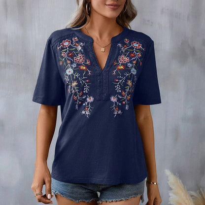 Roselure Embroidered Lace Blouse