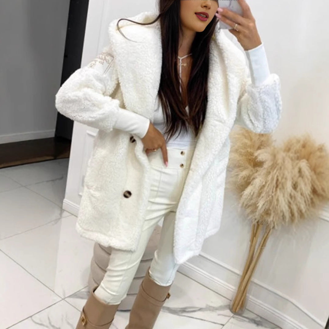 CloudSnug Plush Hooded Coat