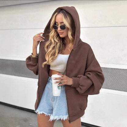 UrbanEase Hooded Cardigan