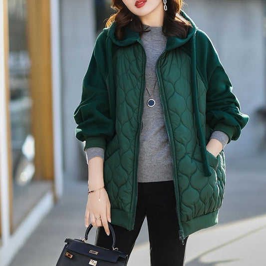 NordicStitch Padded Hooded Coat