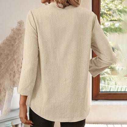 SunDrift Notch Blouse