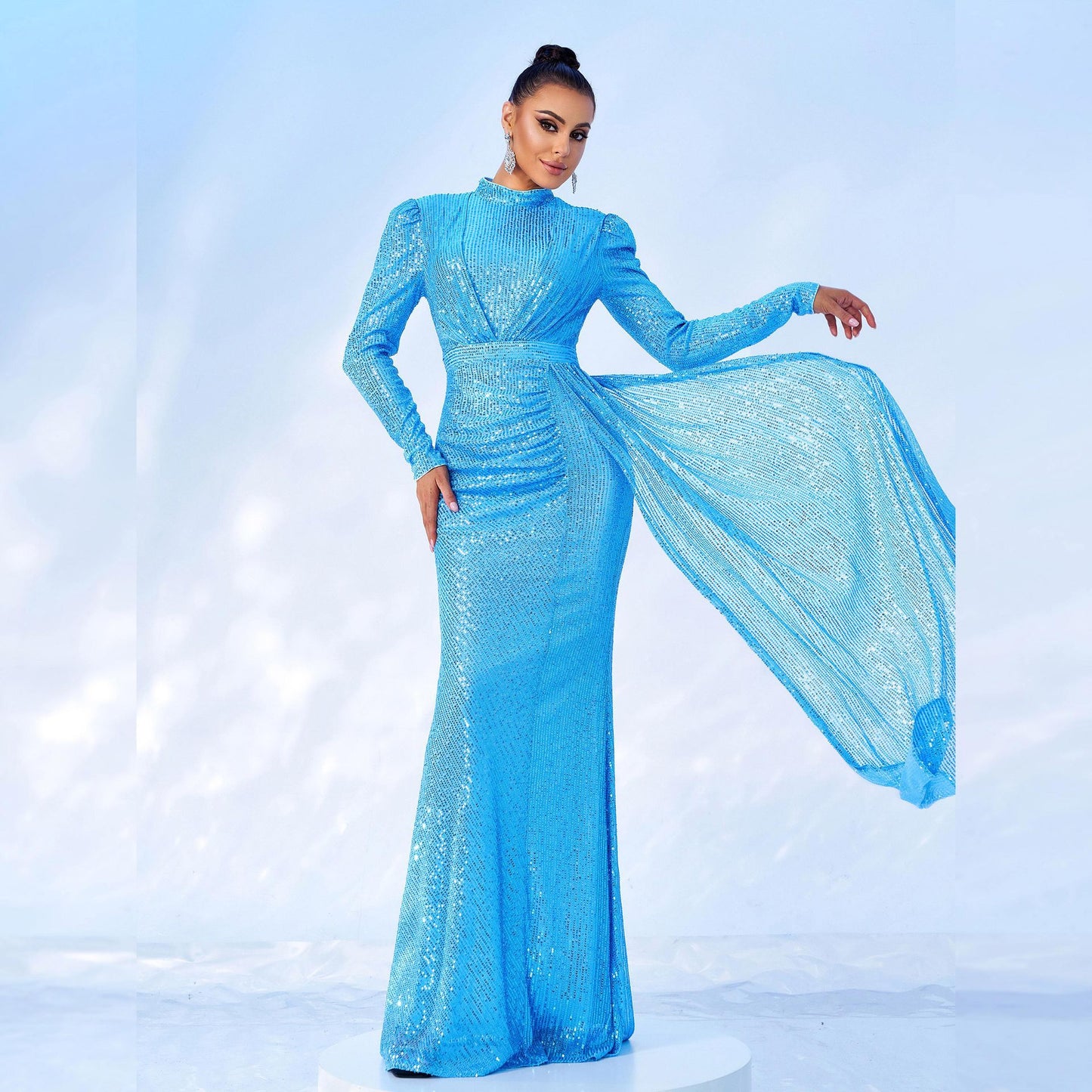 Opaline Ember Gown