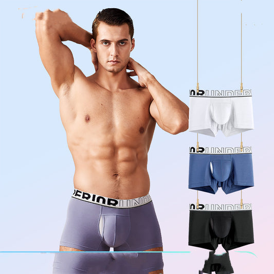 Silk Antibacterial Mesh Xia Bing Silk Breathable Modal Panties