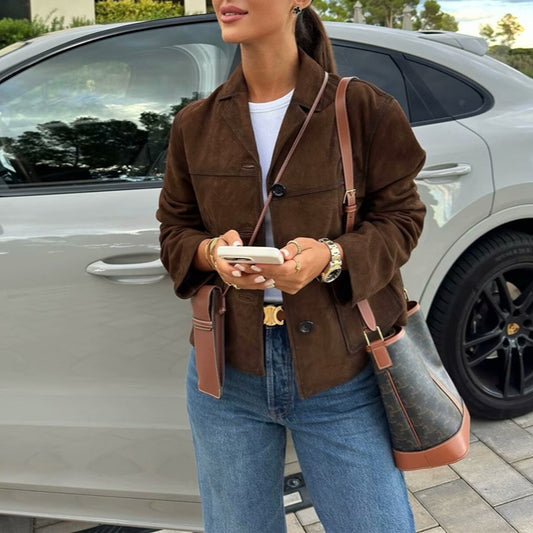 Velvienne Heirloom Suede Jacket