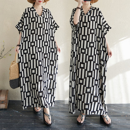 Vintage Veil Comfort Dress
