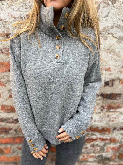Nordelle Button Sweater