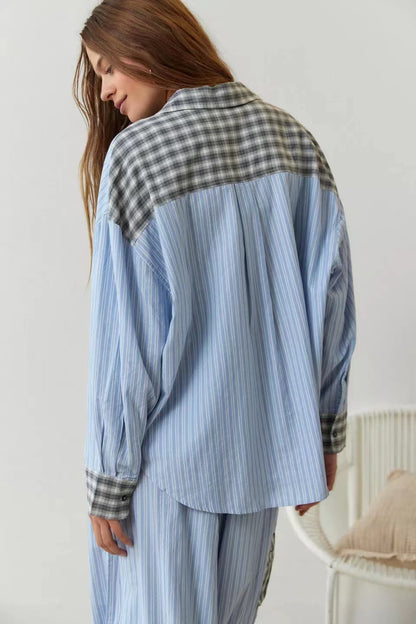HarvestPlaid Lounge Set