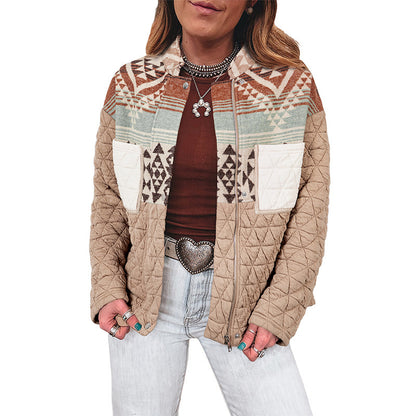 VogueTrail™ Printed Warm Jacket