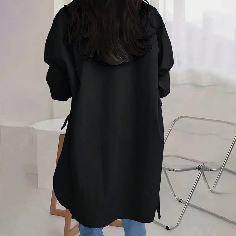 Breezelyn Side-Tie Blouse