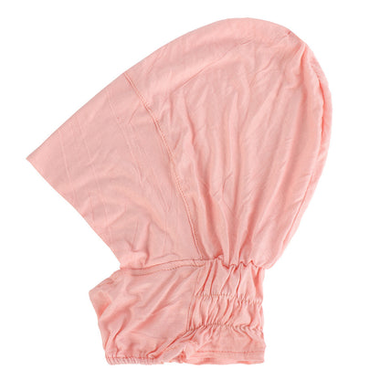 Solid Color Elastic Silk Cotton Four Season Pullover Hat