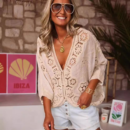 Elisette LaceWhisper Blouse