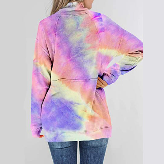 Aurora Bloom Tie-Dye Sweater