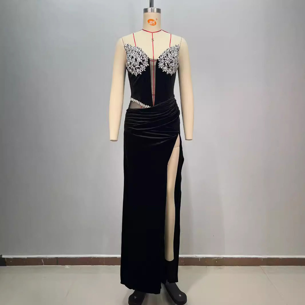 Noir Prism Gown