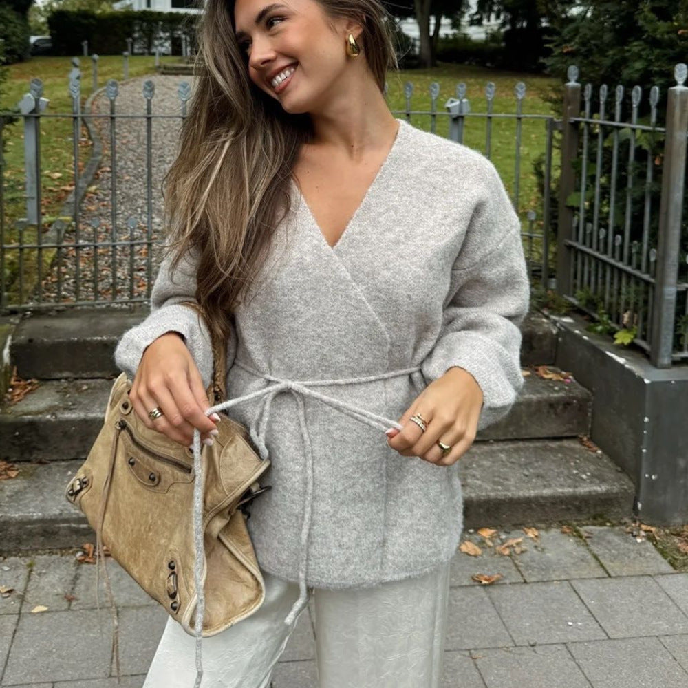 WoolMuse Belted Cardigan