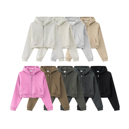 RetroEase™ Zipper Hooded Jacket