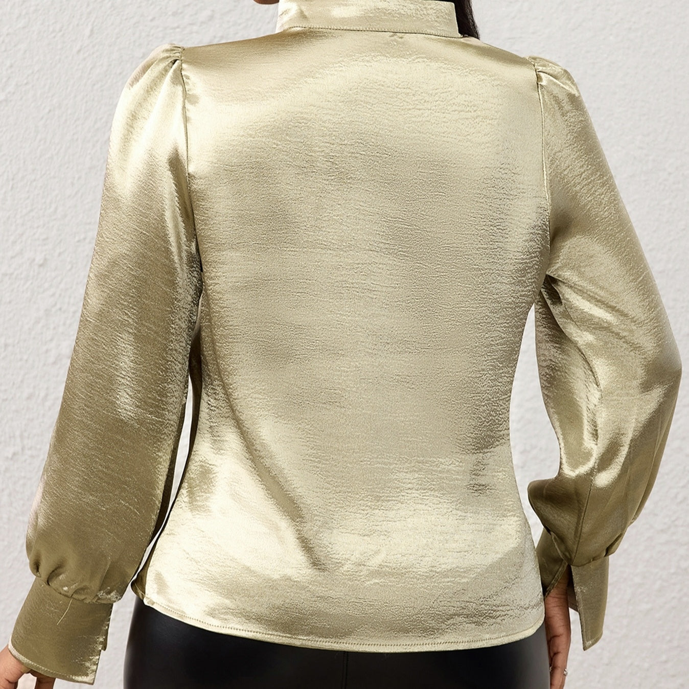 Velmara SlitCowl Shirt
