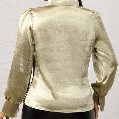 Velmara SlitCowl Shirt