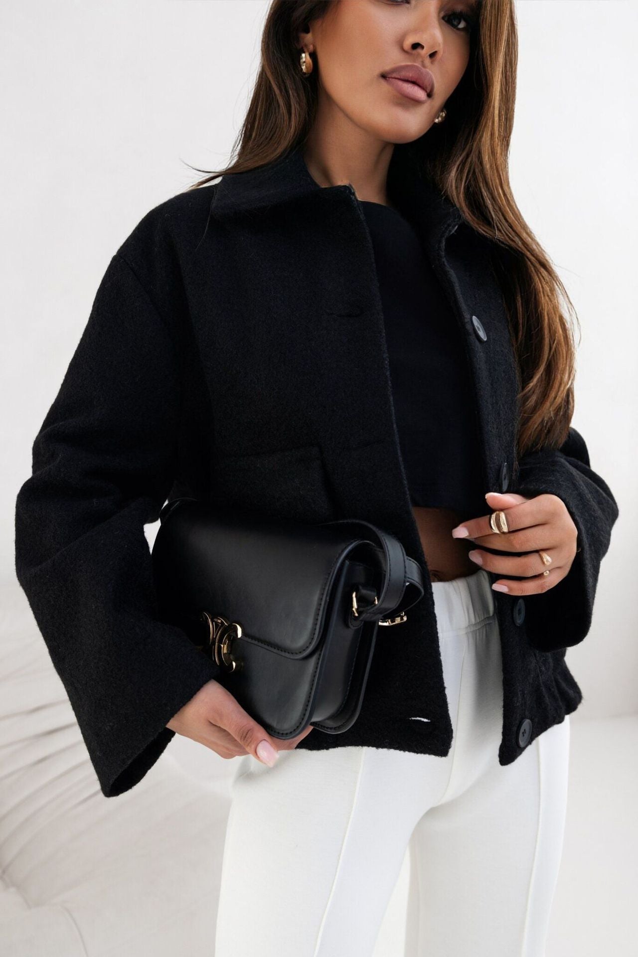 WoolAura Button Jacket