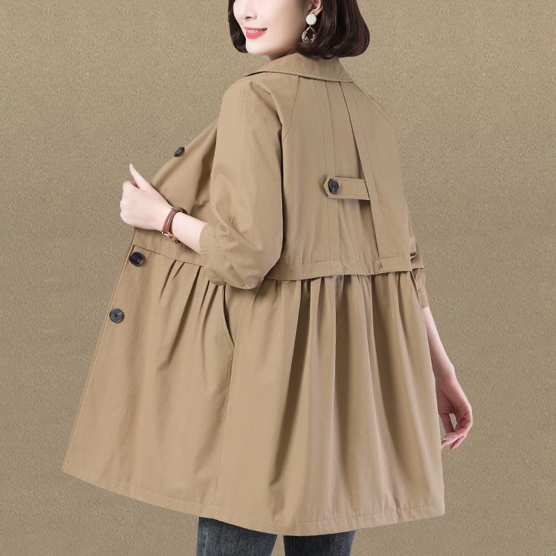 SvelteLine Waist Trench Coat