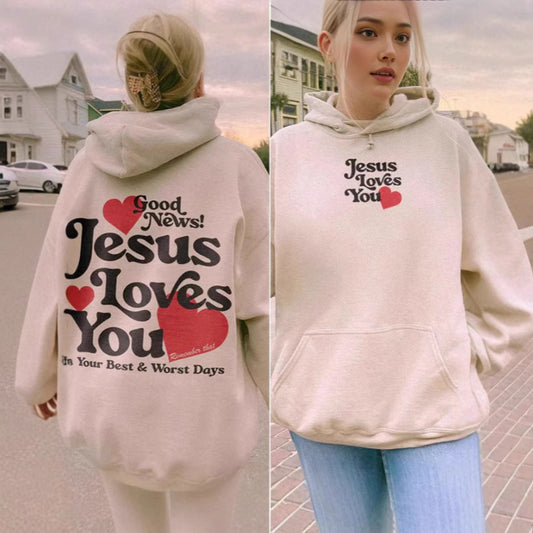 SlouchEase Threaded Hoodie