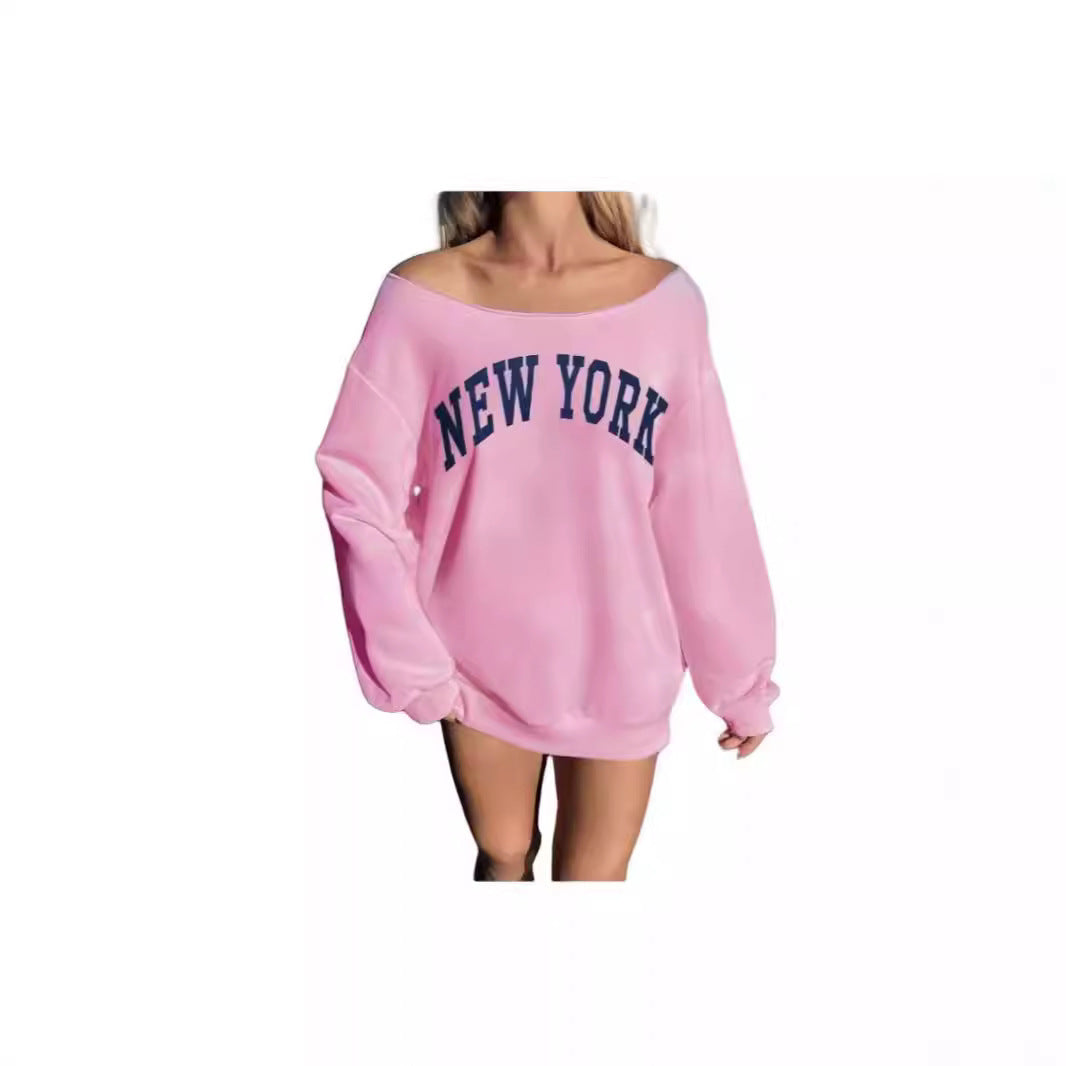 Lexa SlouchScript Sweater