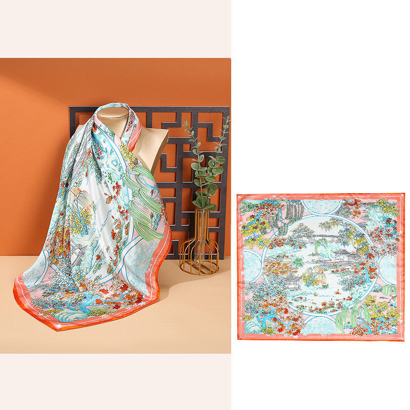 Fashionable And Versatile Mulberry Silk Scarf
