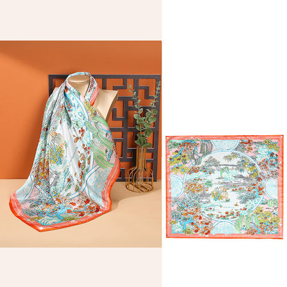 Fashionable And Versatile Mulberry Silk Scarf