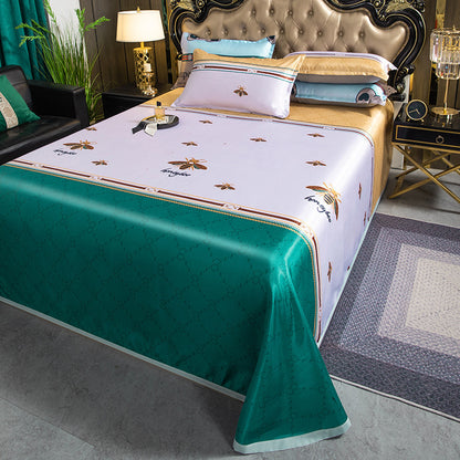 Household Ice Silk Three-piece Set Of Summer Sleeping Mat