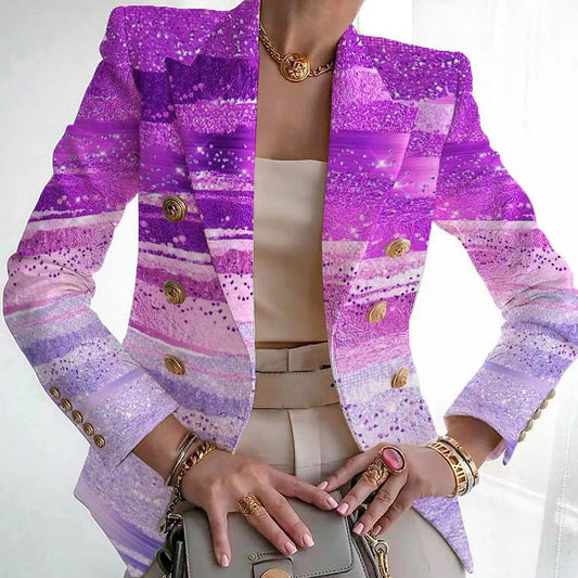 PetitePrint Cardigan Coat