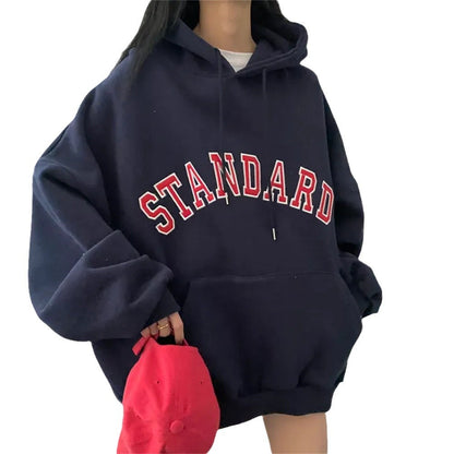 : CozyText Fleece Statement Top