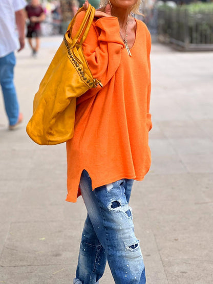 EaseLoom V-Neck Top