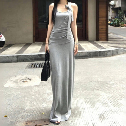 Twinkle Breeze Halter Dress