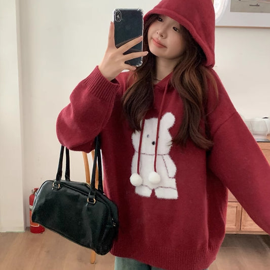 CuddleBear Knit Hoodie
