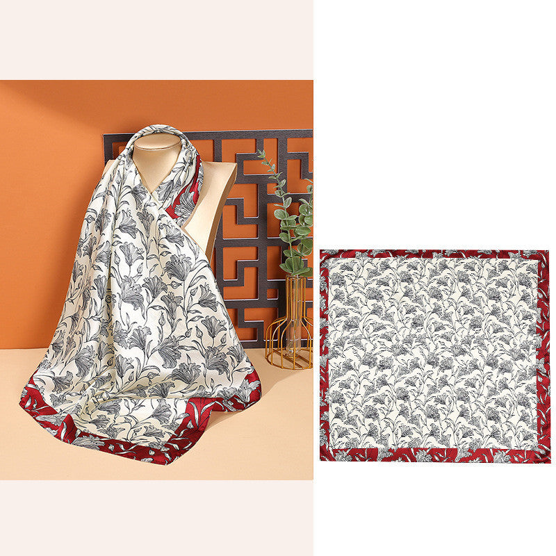 Fashionable And Versatile Mulberry Silk Scarf